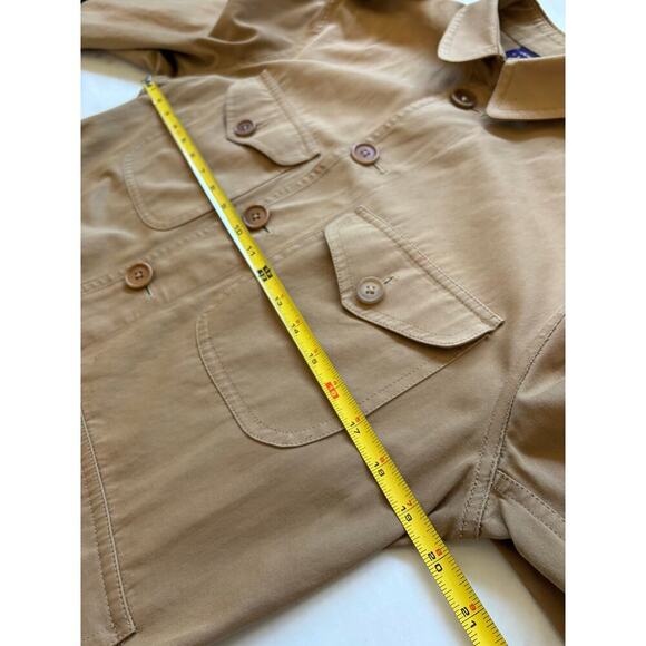 Ralph Lauren Collection Vintage 1994 Runway Utility Field Safari Jacket 10 Tan M - Picture 7 of 16